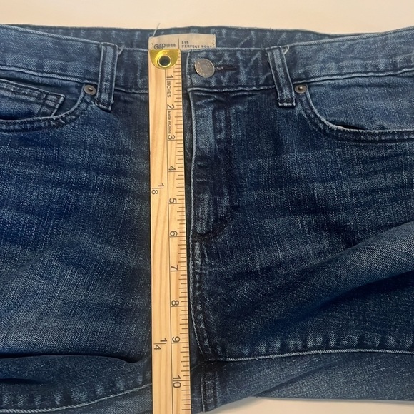 Gap 1969 Authentic Perfect Boot Dark Indigo Jeans Size 31 Short - Picture 4 of 11
